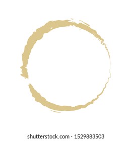 Coffee or tea stains - modern vector isolated clip art on white background. Splashes of cups, mugs and drops. Use this high quality set for your menu, bar, cafe, restaurant