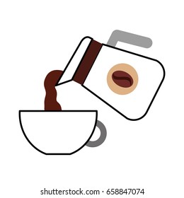 coffee teapot with cup