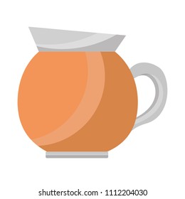 coffee teapot isolated icon