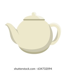 coffee teapot isolated icon