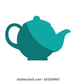 coffee teapot isolated icon