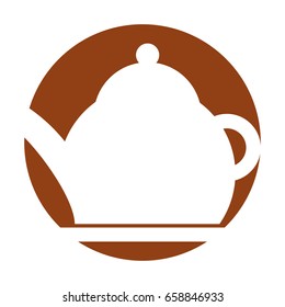 coffee teapot isolated icon