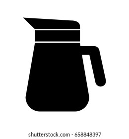 coffee teapot isolated icon