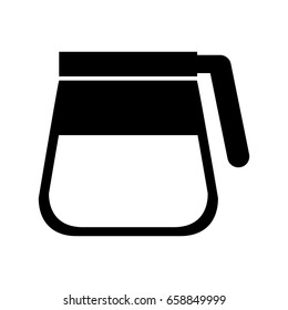 coffee teapot isolated icon