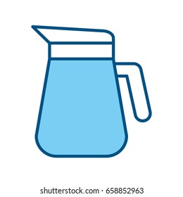 coffee teapot isolated icon
