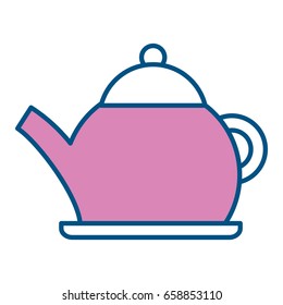 coffee teapot isolated icon