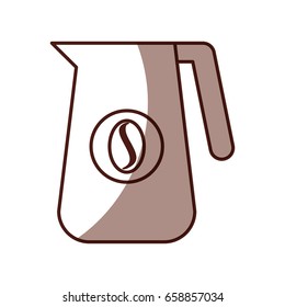 coffee teapot isolated icon