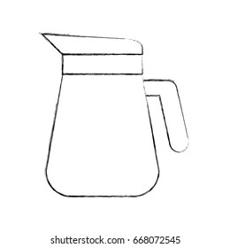 coffee teapot isolated icon