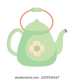 coffee teapot kitchen utensil icon