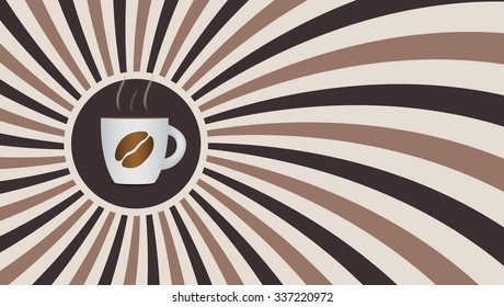 Coffee Template Background Vector Illustration EPS10