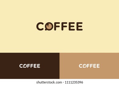 Coffee Text Logo Illustration 1
