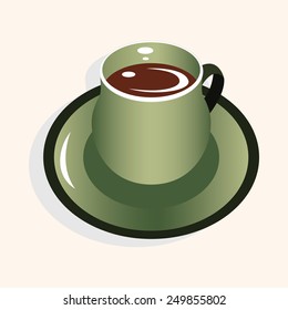 coffee theme elements vector,eps