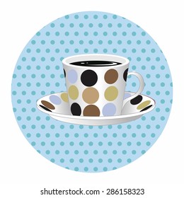 coffee theme elements vector,eps