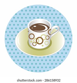 coffee theme elements vector,eps