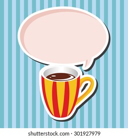 coffee theme elements vector,eps