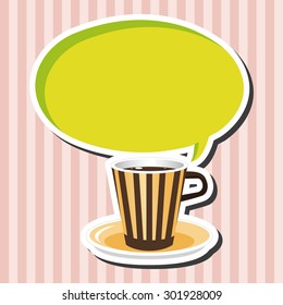 coffee theme elements vector,eps