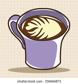 coffee theme elements vector,eps