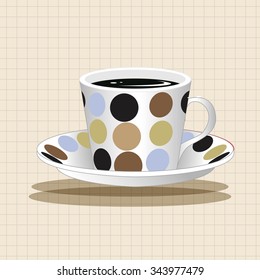 coffee theme elements vector,eps