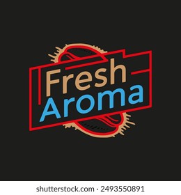 Coffee themed t shirt design vector