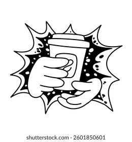 "Coffee"

This illustration is perfect for use in café promotional materials, coffee-related blog articles, menu designs, or other design projects.