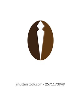 coffee tie logo design business 