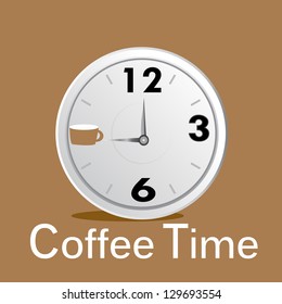 Coffee time or coffee break