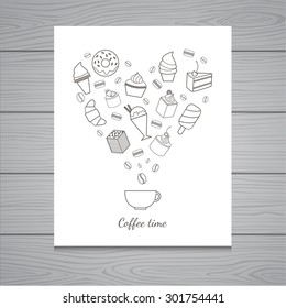 Coffee Time Card