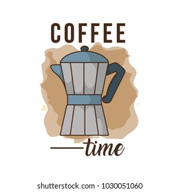 Coffee time concept