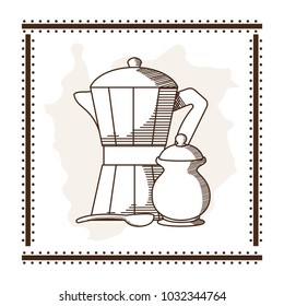 Coffee time concept