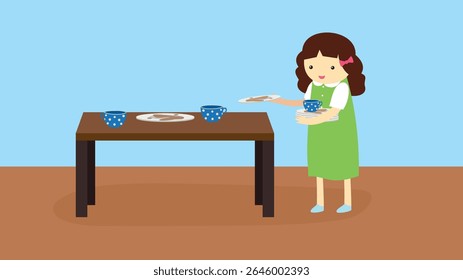 Coffee time concept with icon design, vector illustration 10 eps graphic.