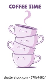 Coffee time cup