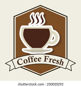 coffee time design, vector illustration eps10 graphic 