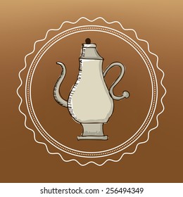 coffee time design, vector illustration eps10 graphic 