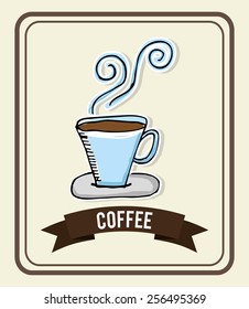 coffee time design, vector illustration eps10 graphic 