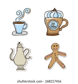 coffee time design, vector illustration eps10 graphic 