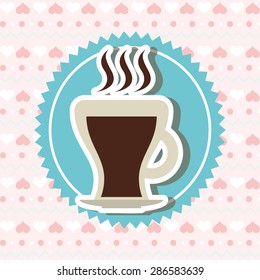 coffee time design, vector illustration eps10 graphic 