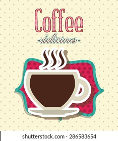 coffee time design, vector illustration eps10 graphic 