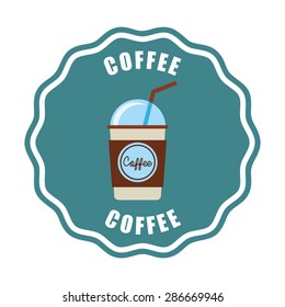 coffee time design, vector illustration eps10 graphic 