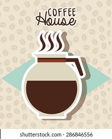 coffee time design, vector illustration eps10 graphic 