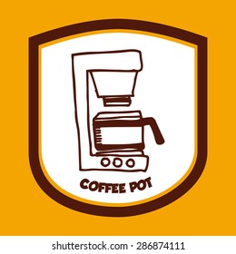 coffee time design, vector illustration eps10 graphic 
