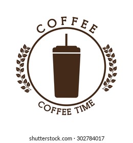 coffee time design, vector illustration eps10 graphic 