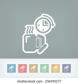 Coffee time icon