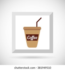 coffee time icon design 