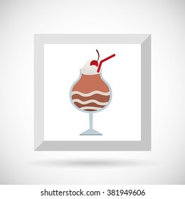 coffee time icon design 