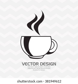 coffee time icon design 