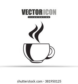 coffee time icon design 