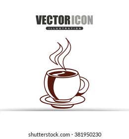 coffee time icon design 