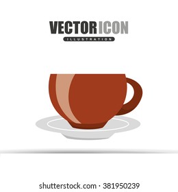 coffee time icon design 