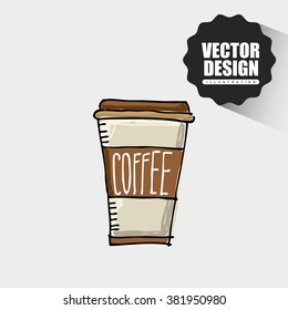 coffee time icon design 