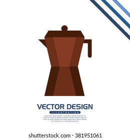 coffee time icon design 